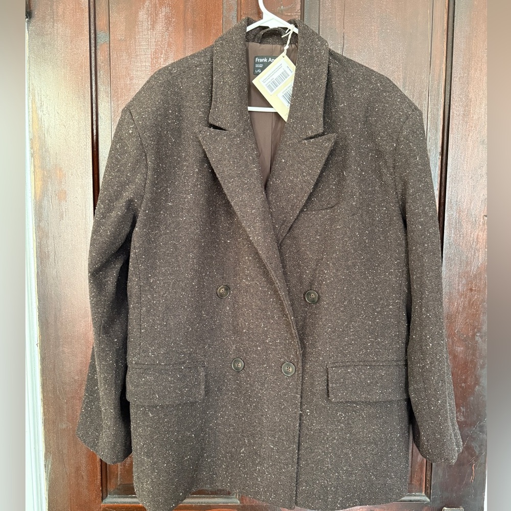 Frank and Oak - Women double breasted blazer